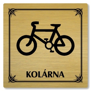 Kolárna, 100x100mm, zlatá, Nebraska